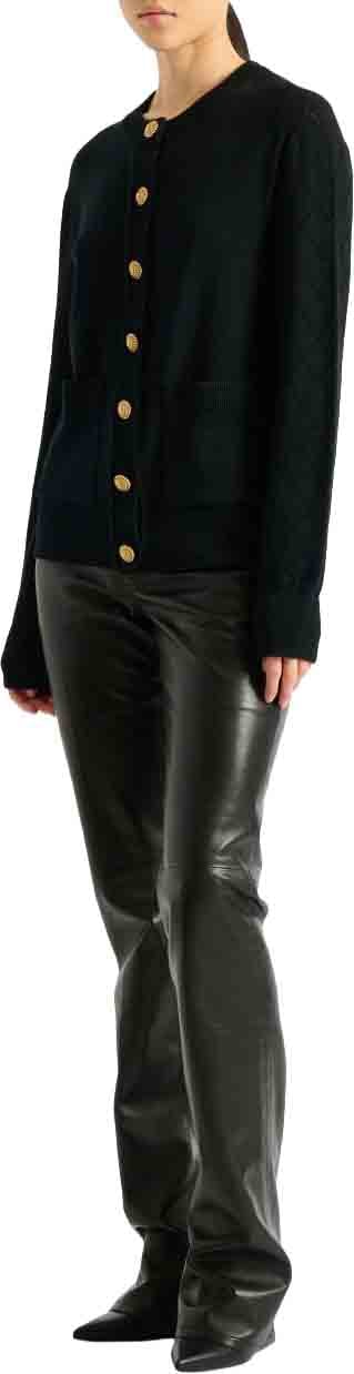 Balmain Sweaters Black Zwart