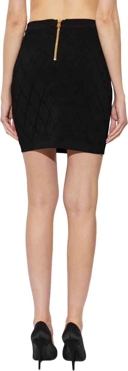 Balmain Skirts Black Zwart