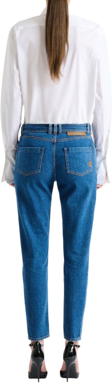 Balmain Jeans Dark Blue Blauw