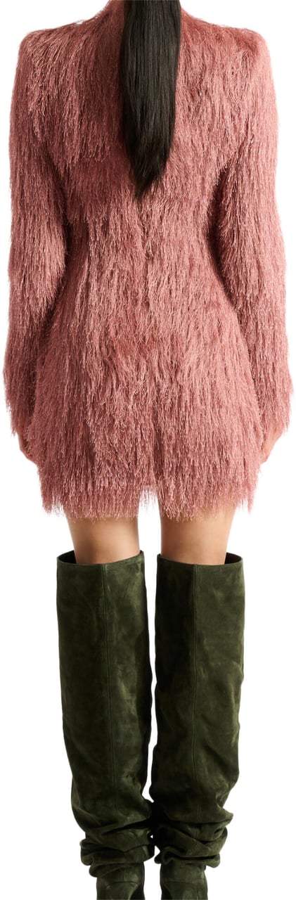 Balmain Dresses Nude Roze
