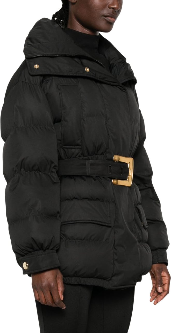 Balmain Coats Black Zwart