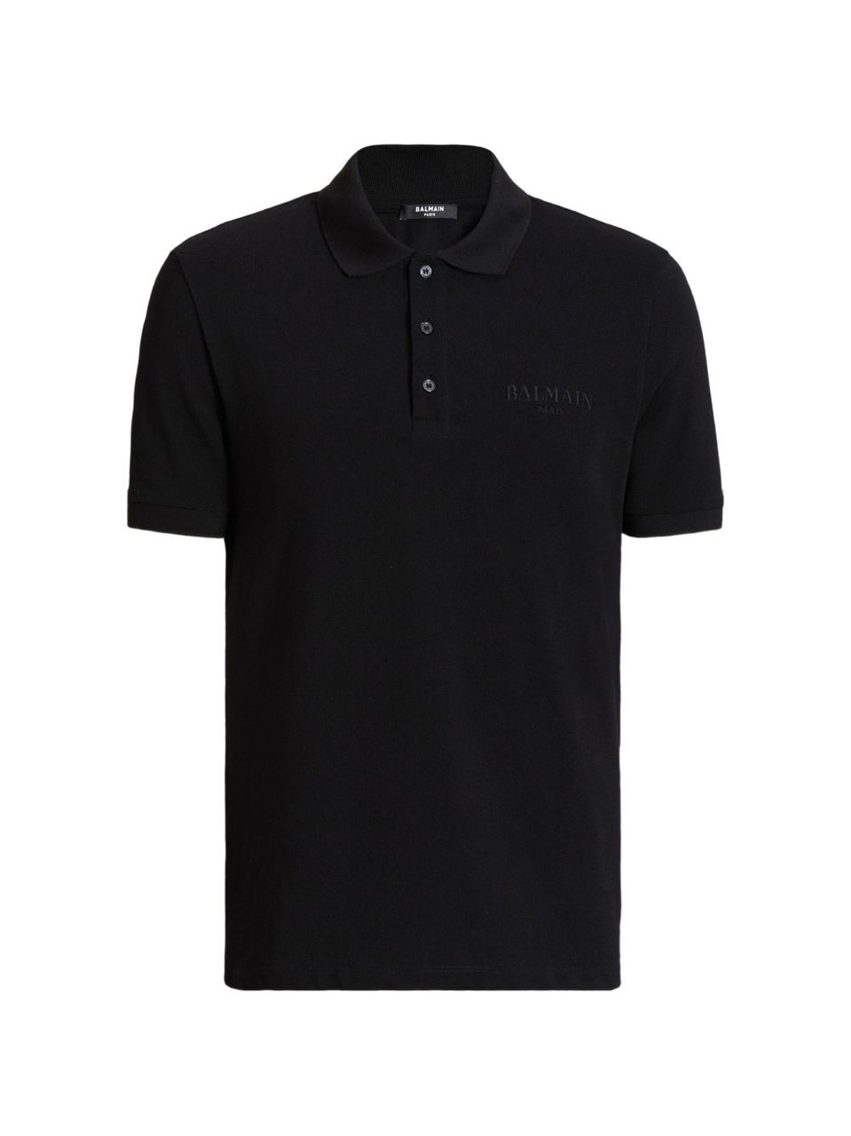 Balmain T-Shirts And Polos Black Zwart