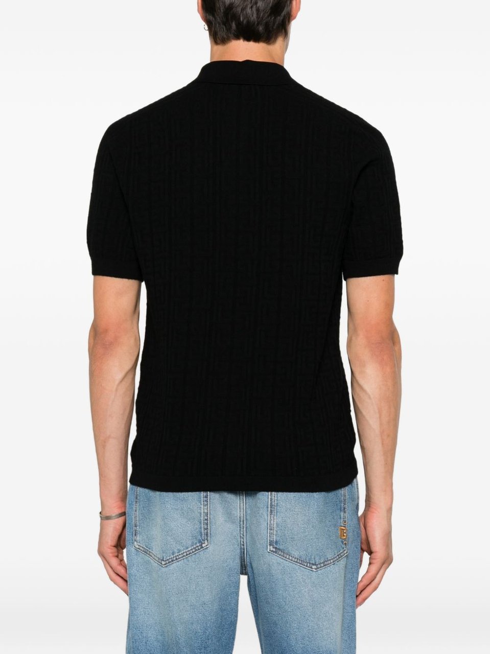 Balmain T-Shirts And Polos Black Zwart