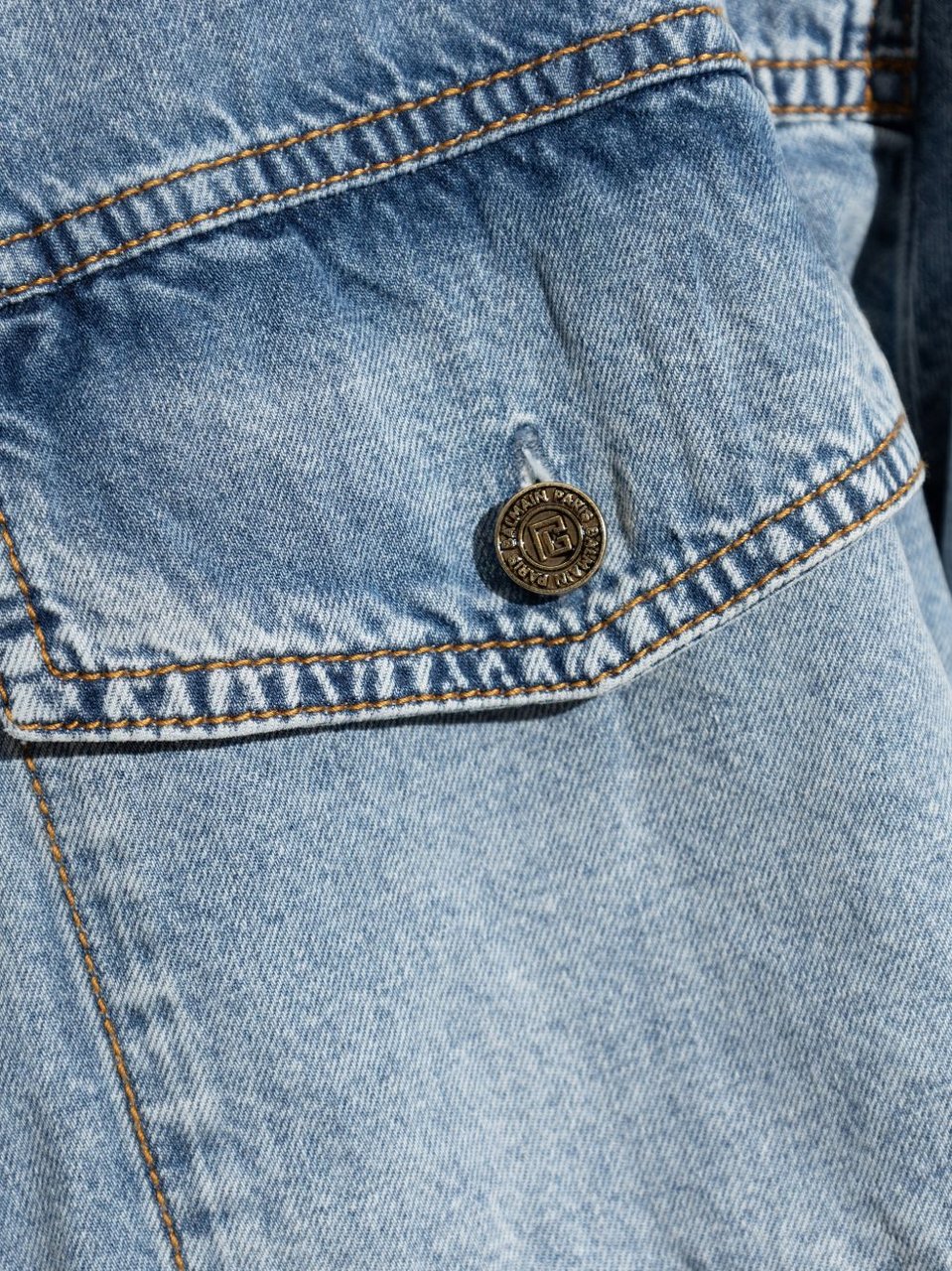 Balmain Shirts Light Blue Lichtblauw