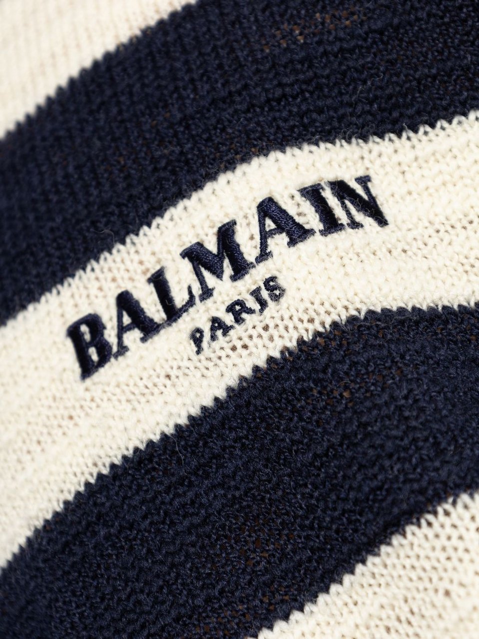 Balmain Sweaters Marine/Natural Navy