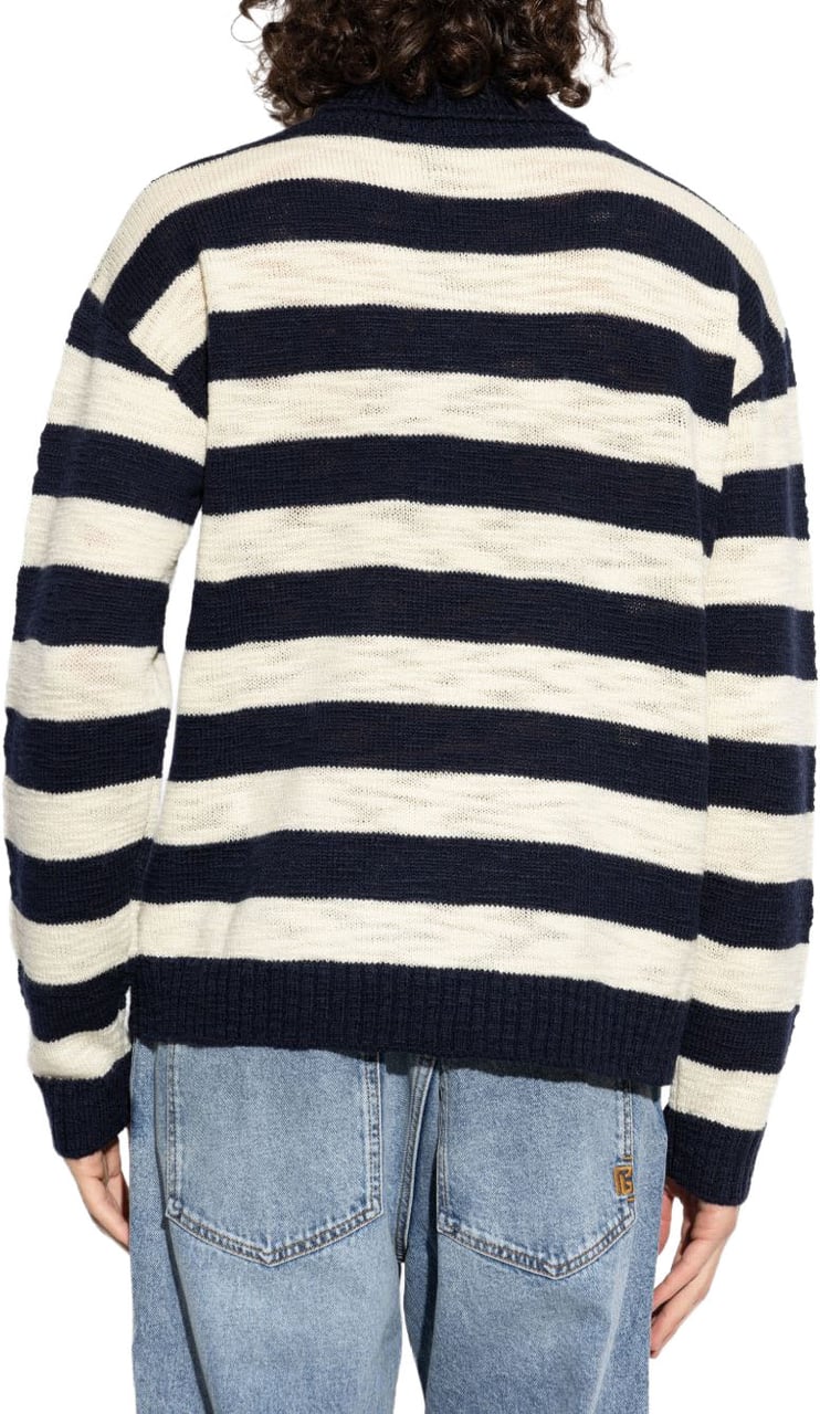 Balmain Sweaters Marine/Natural Navy
