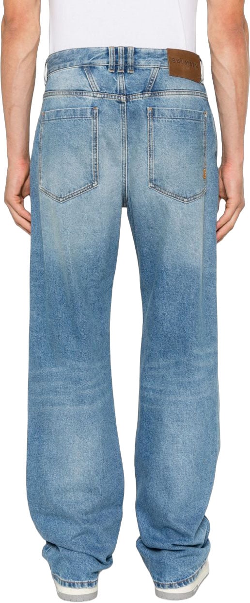 Balmain Jeans Blue Blauw