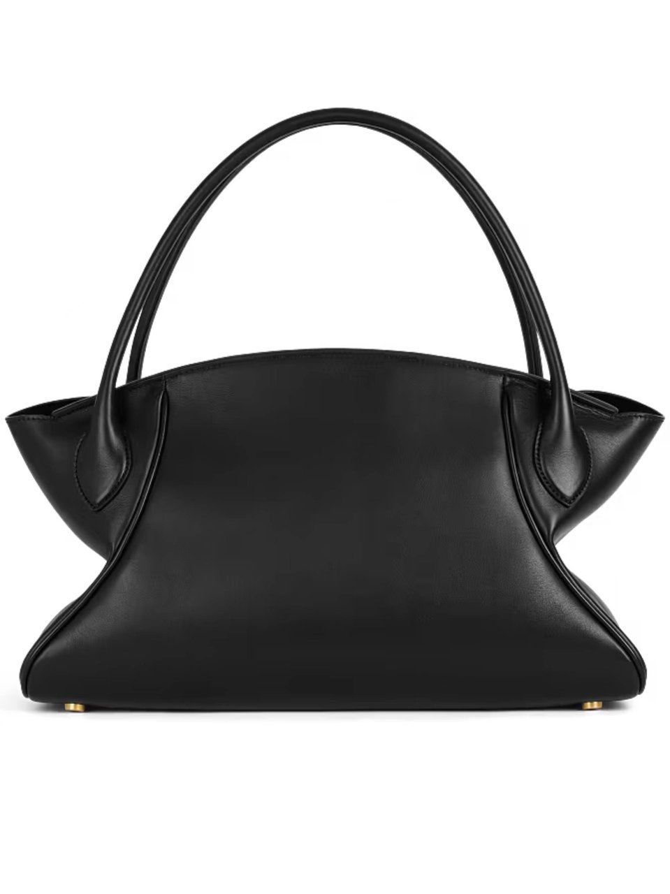 Balmain Classic Handle Winged Handbag Zwart