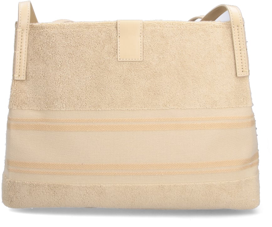 Balmain Beige Release Small Boucle Tote Neutraal