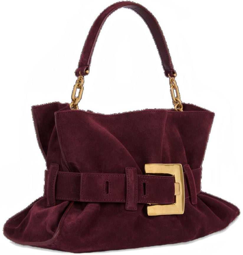 Balmain Bags Bordeau Maroon
