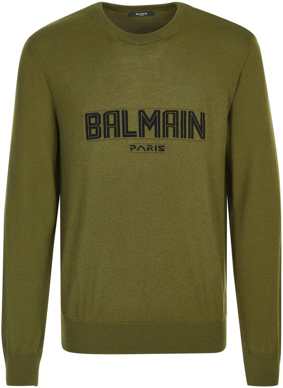 Balmain Pullover Groen