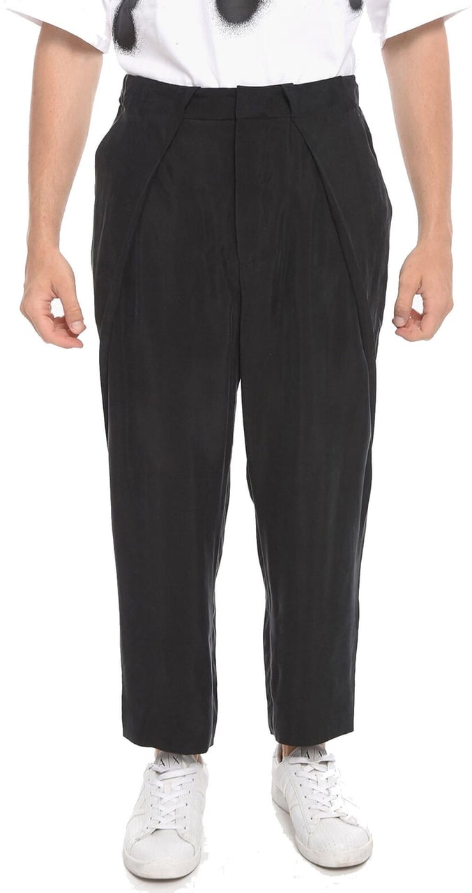 Balmain Balmain Cropped Pants Zwart