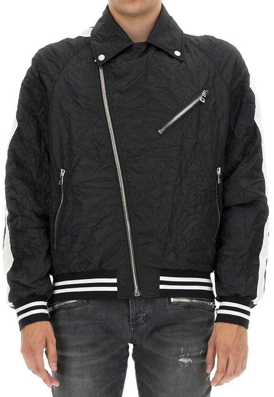 Balmain Balmain Casual Bomber Jacket Zwart