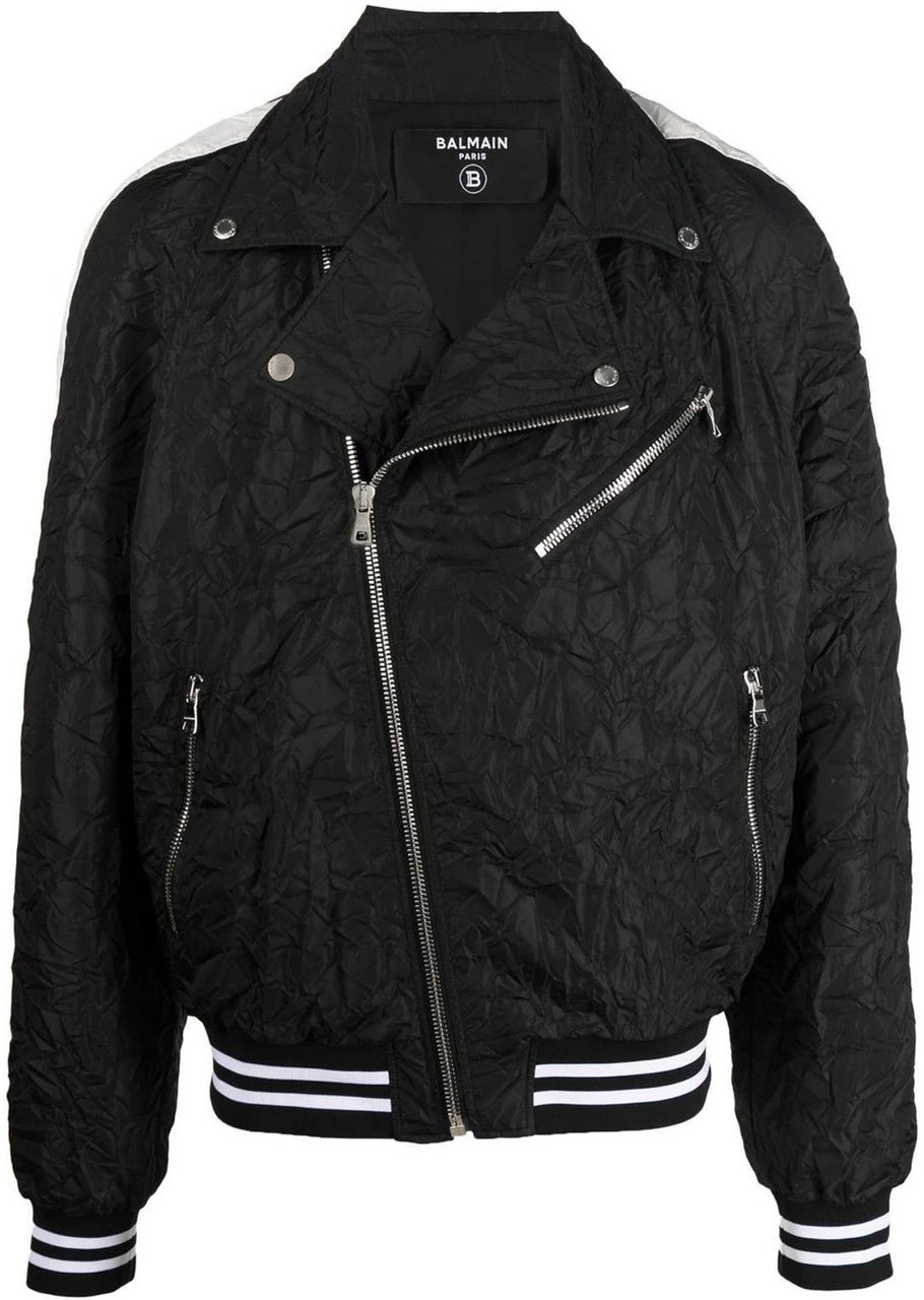 Balmain Balmain Casual Bomber Jacket Zwart