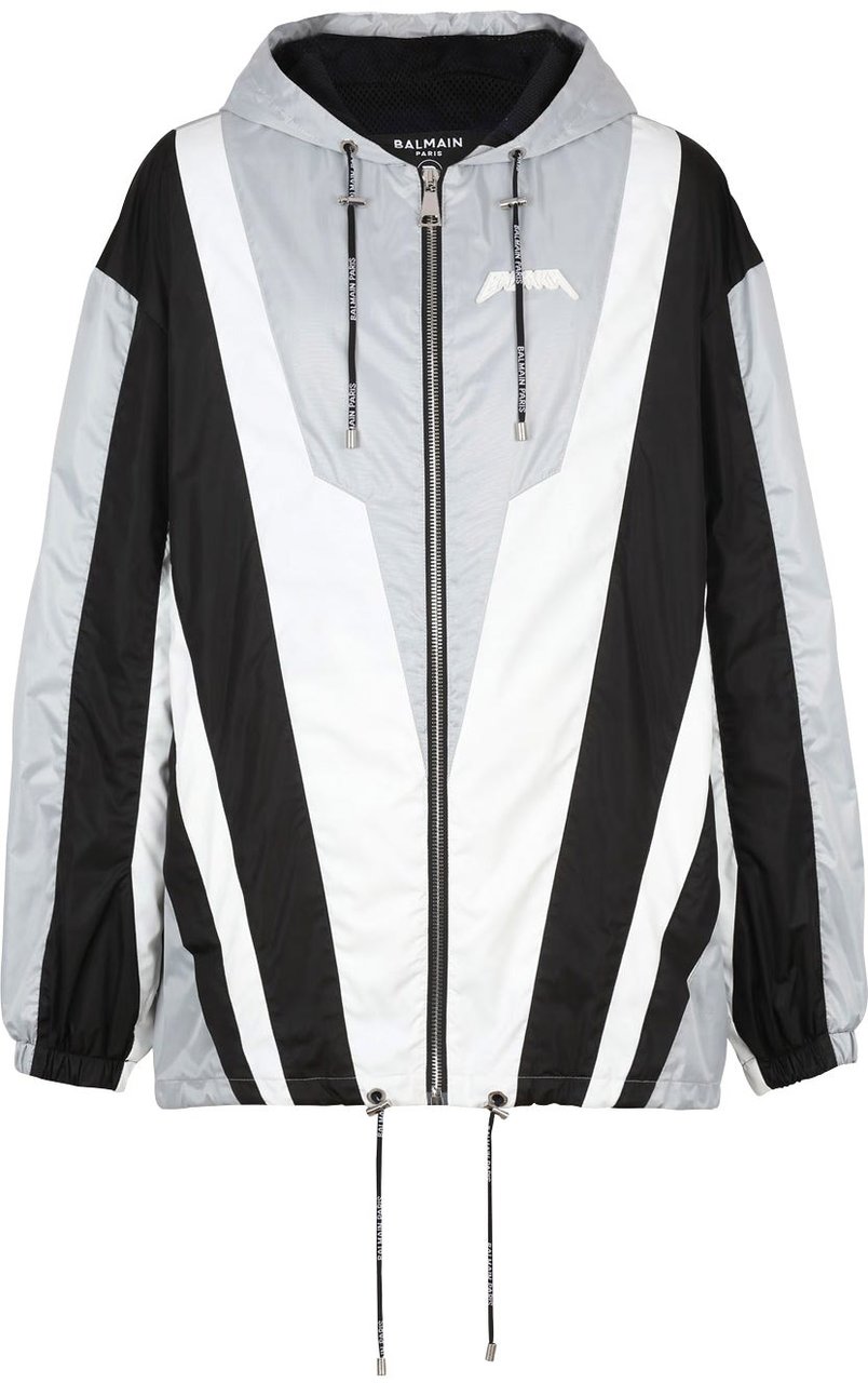 Balmain Balmain Windbreaker Jacket Zwart