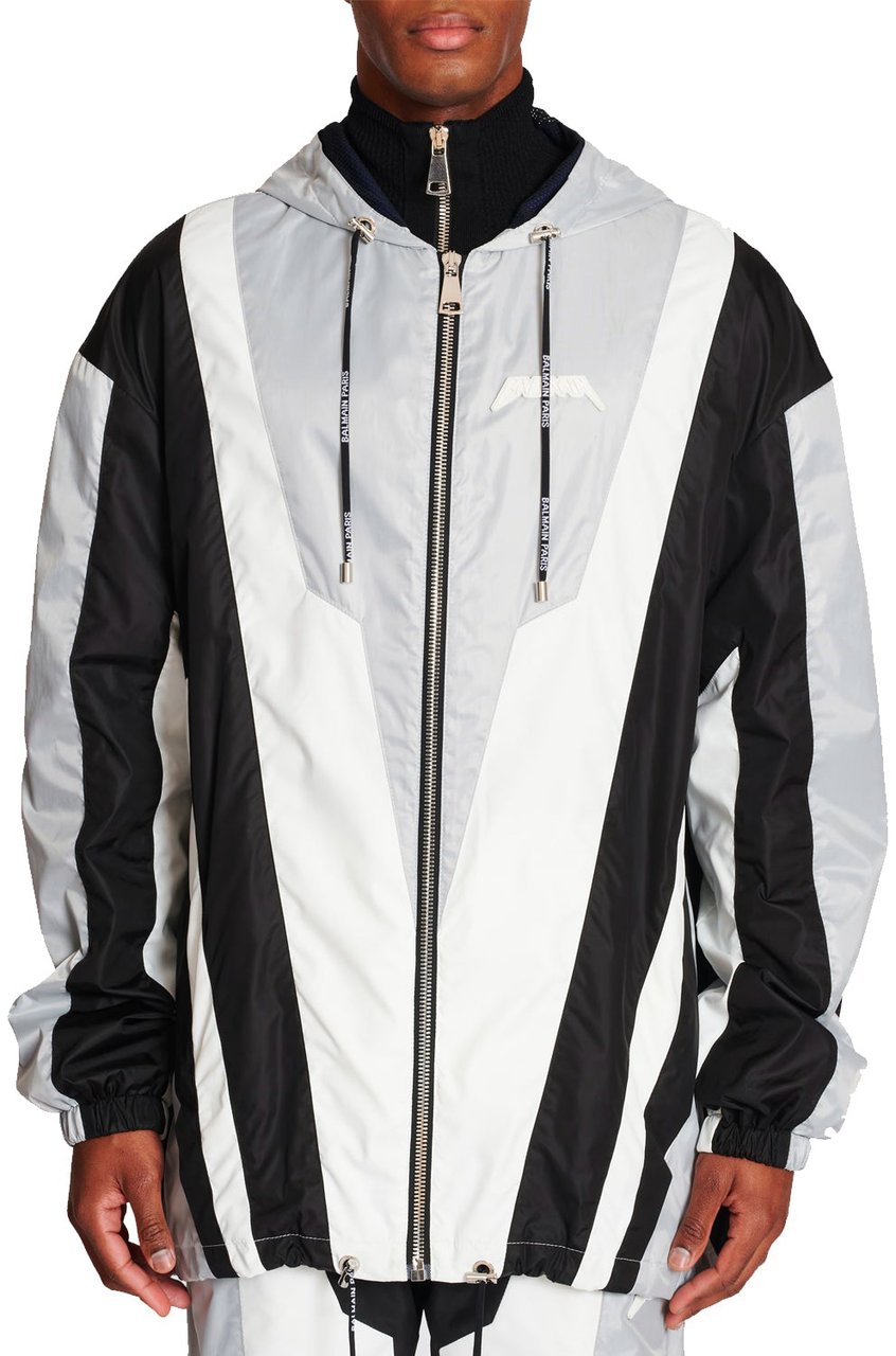 Balmain Balmain Windbreaker Jacket Zwart