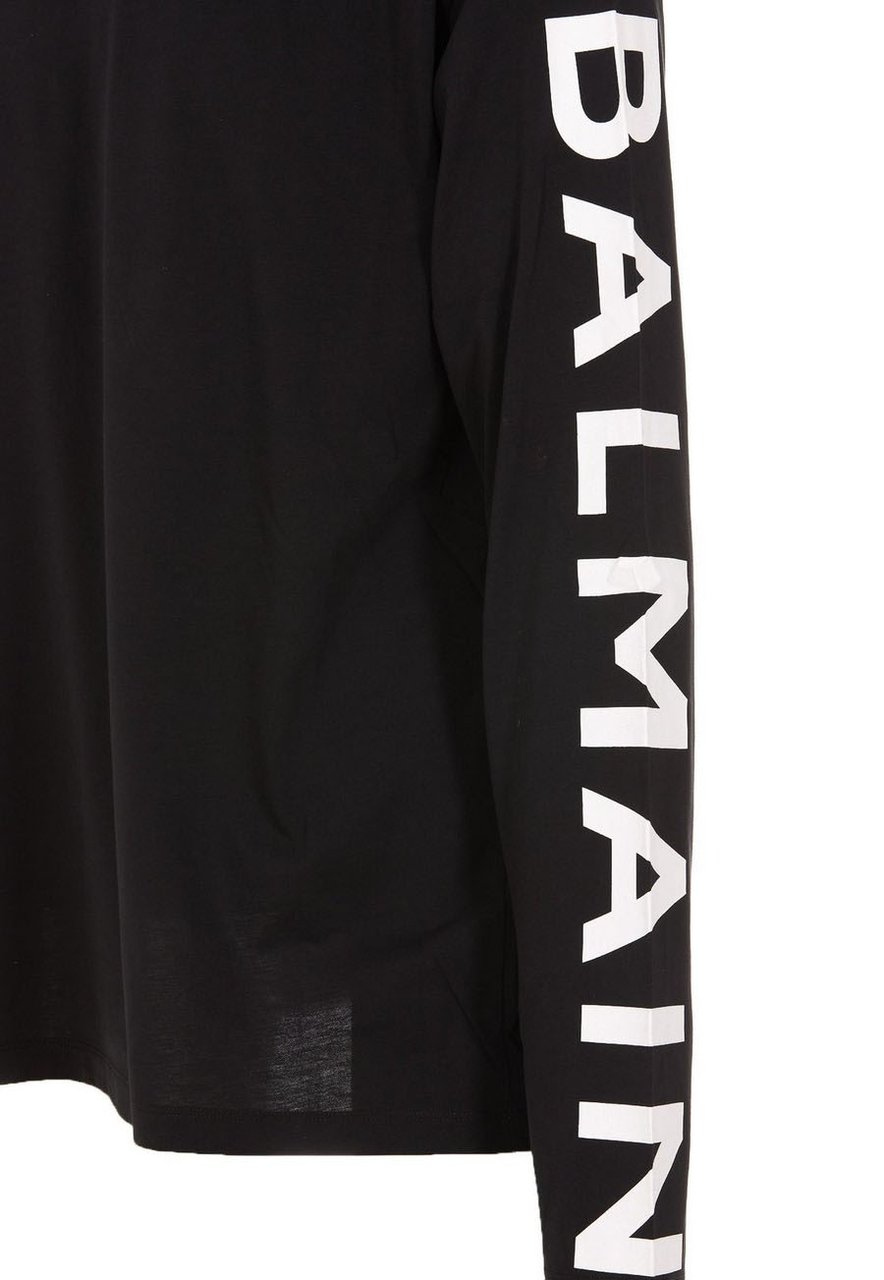 Balmain T-shirt Black Zwart
