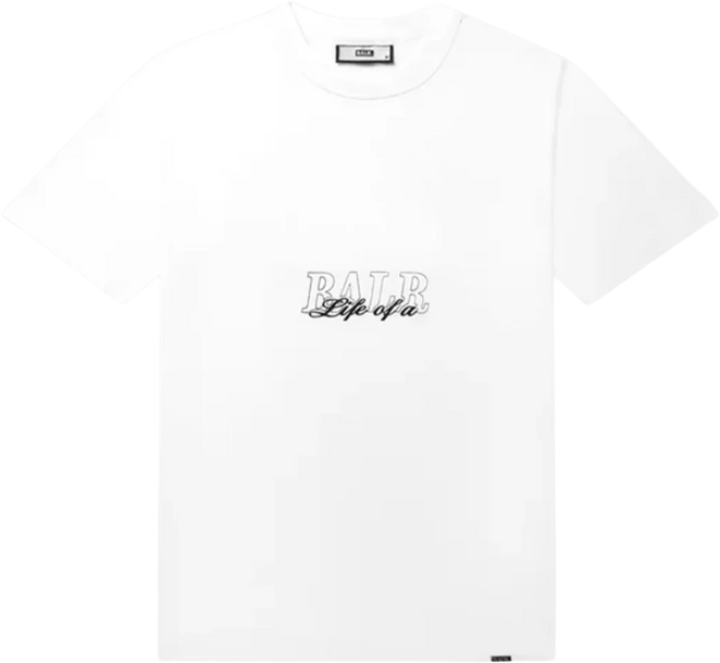 BALR Balr Script T-Shirt Wit