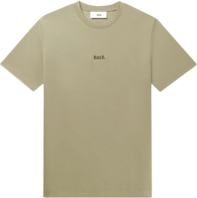 BALR Balr Q-Series Regular Fit T-Shirt Beige