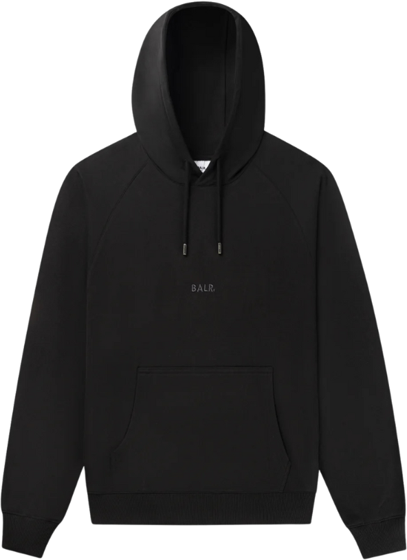 BALR Balr Logo Hoodie Zwart