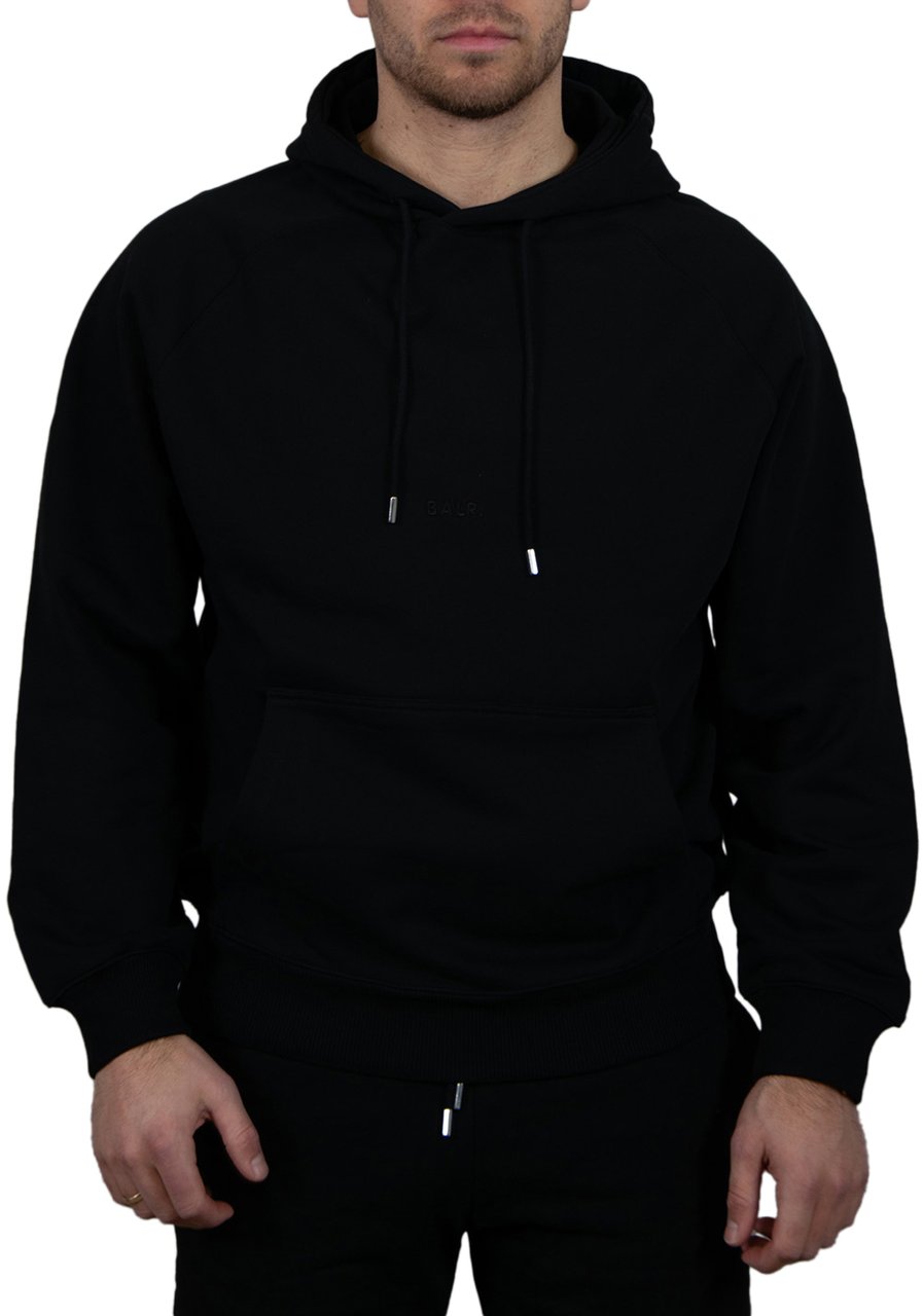 BALR Balr Logo Hoodie Zwart