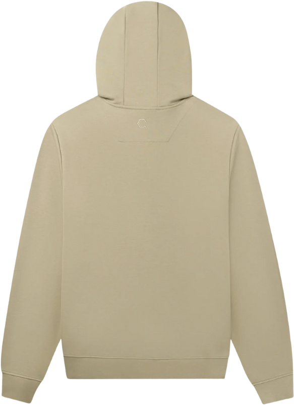 BALR Balr Q-Series Regular Fit Zip Through Hoodie Beige