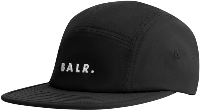 BALR Balr Logo 5-Panel Cap Zwart