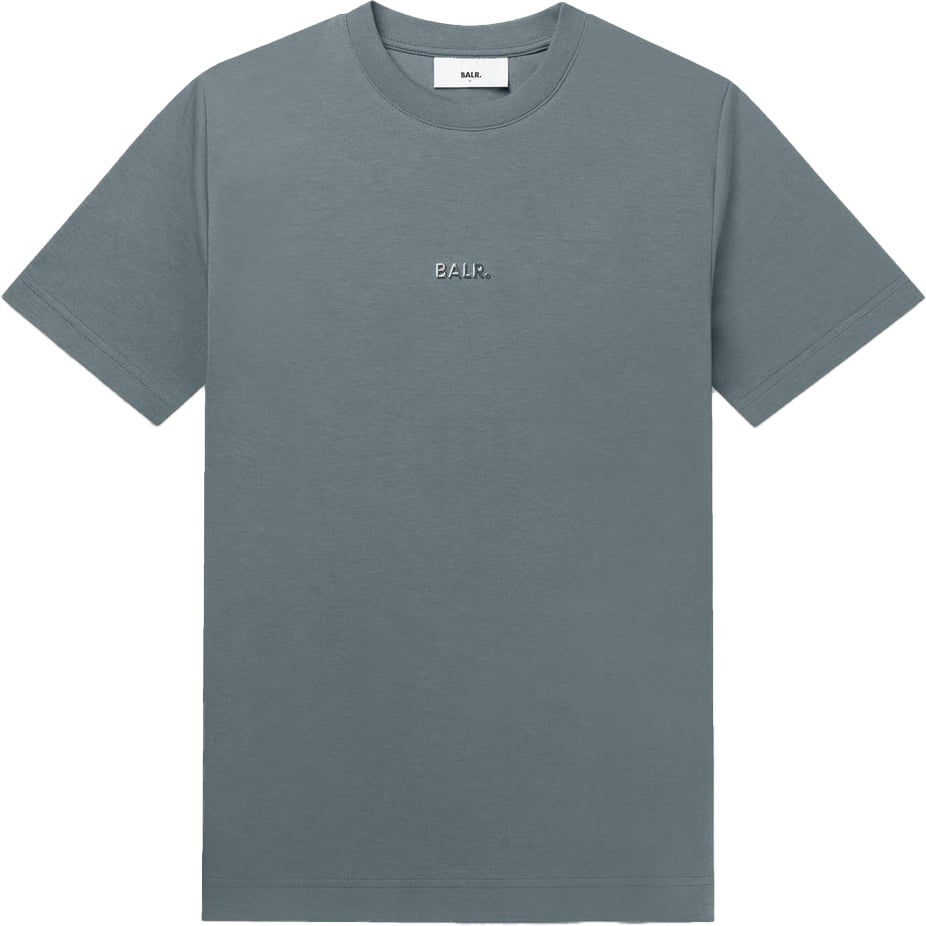 BALR Q Series Regular fit Tee Goblin Blu Blauw
