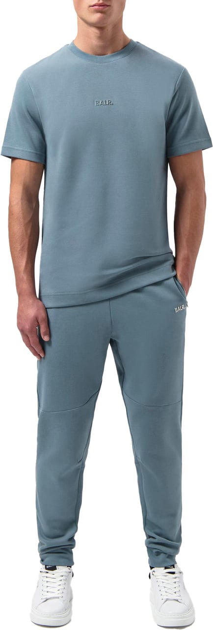 BALR Q Series Regular fit Tee Goblin Blu Blauw