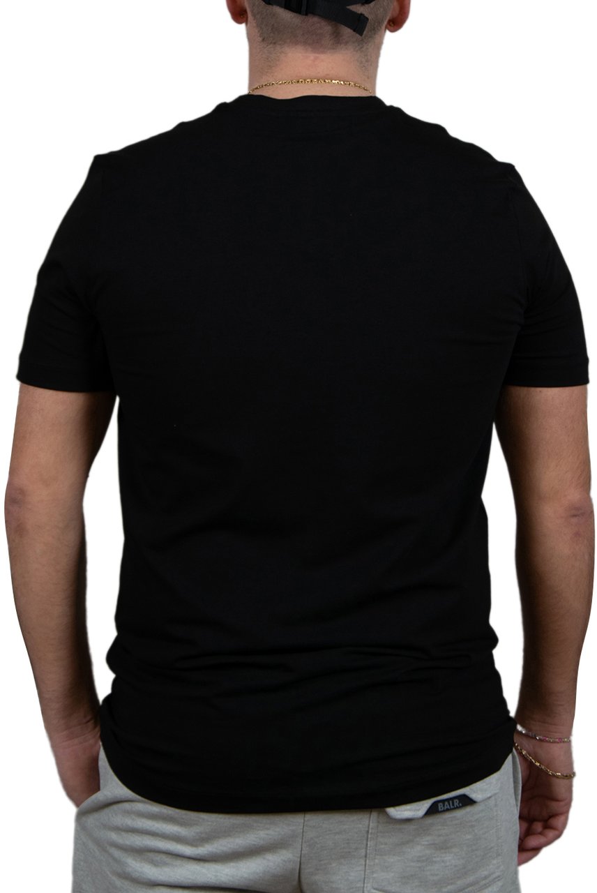 Balr Logo Slim T-Shirt Zwart