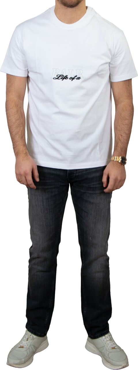 BALR Balr Script T-Shirt Wit