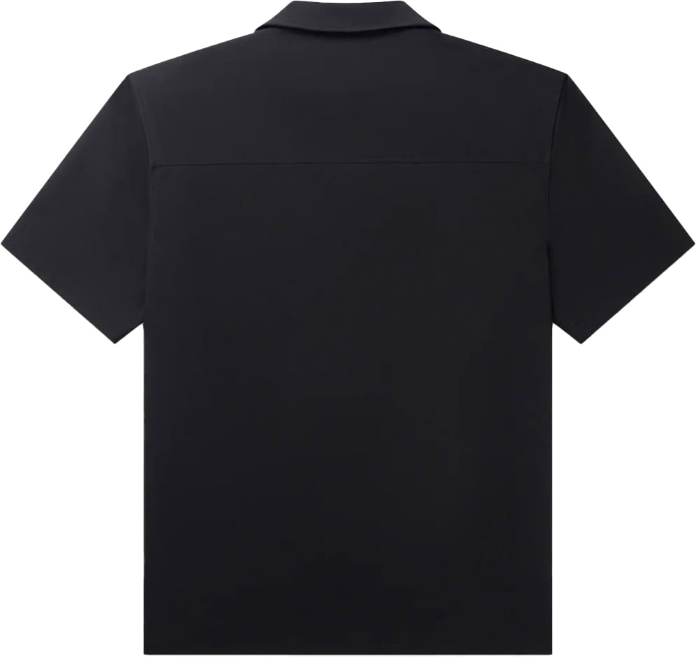 BALR Hex-Series Relaxed Overshirt Black Zwart