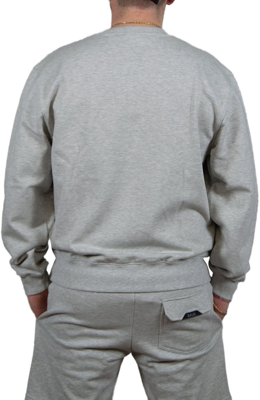 Balr Logo Crewneck Grijs