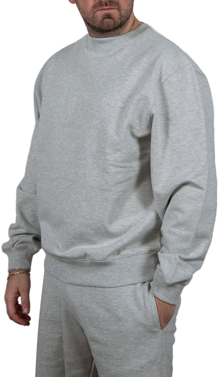 Balr Logo Crewneck Grijs