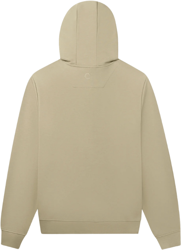 BALR Balr Q-Series Regular Fit Zip Through Hoodie Beige