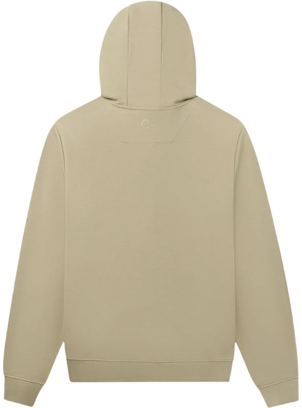 Balr Q-Series Regular Fit Zip Through Hoodie Beige