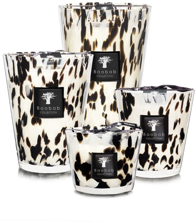 Baobab Geurkaarsen Zwart