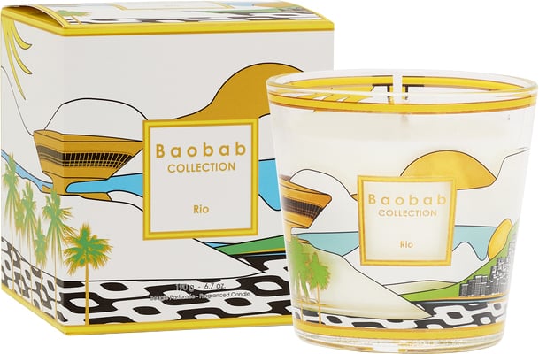 Baobab Geurkaarsen Multicolor Divers