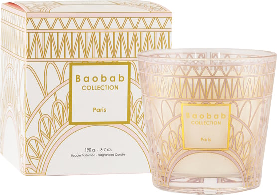 Baobab Geurkaarsen Geel Geel