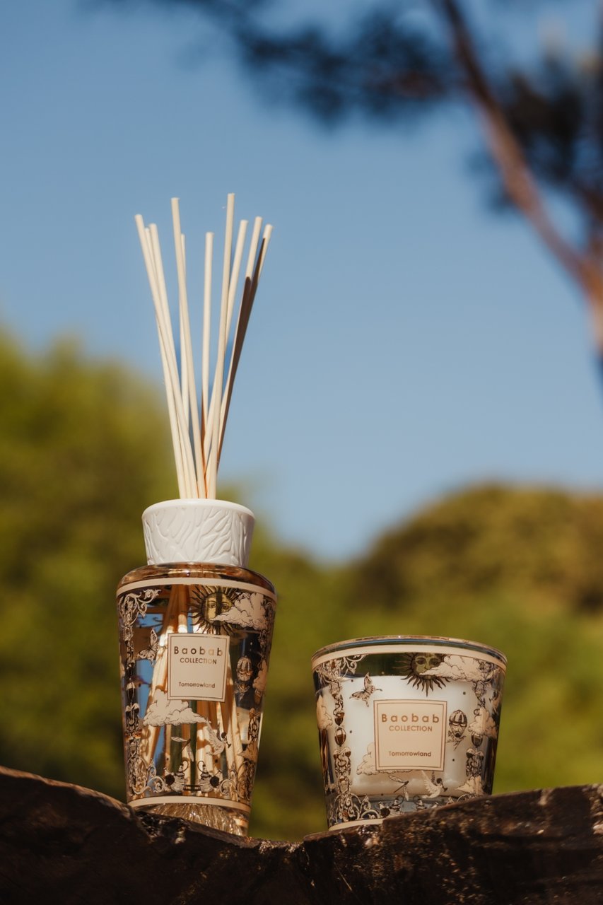 Baobab Geurkaarsen Beige Beige