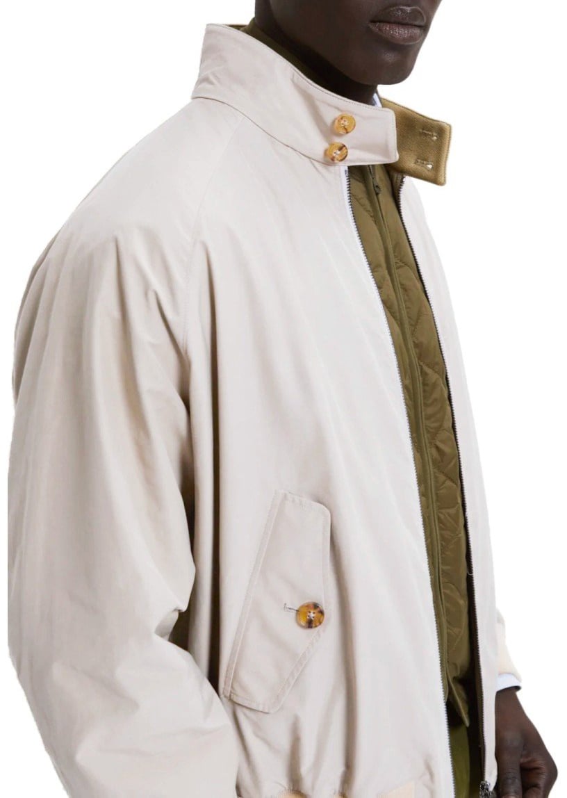Baracuta BARACUTA G9 HARRINGTON MIST BOMBER JACKET Beige