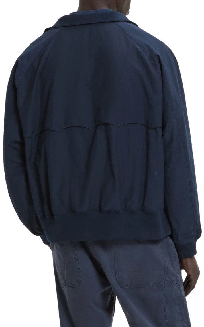 BARACUTA G9 HARRINGTON NAVY BOMBER JACKET Blauw