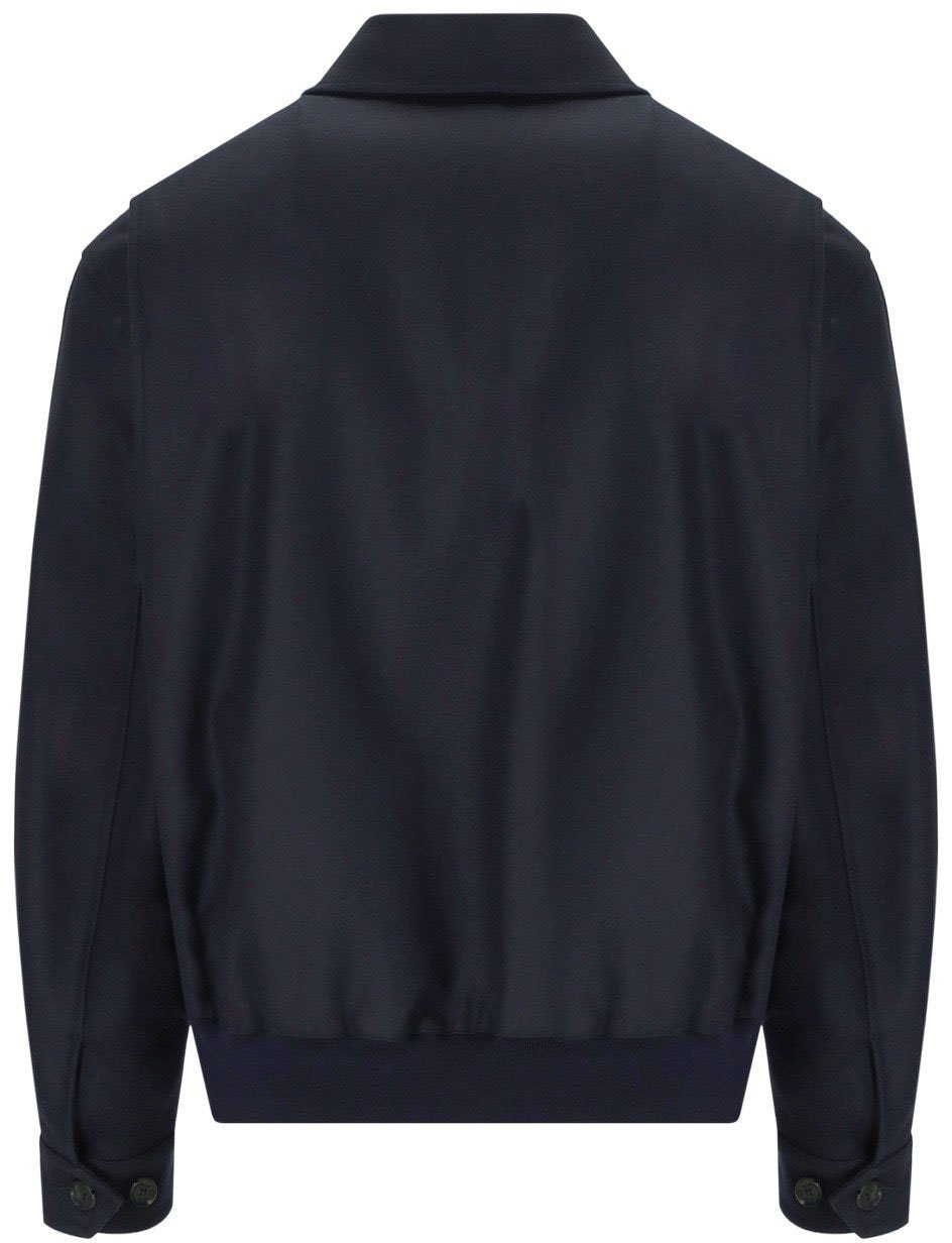 Baracuta BARACUTA G18 MELTON JACKET Blauw