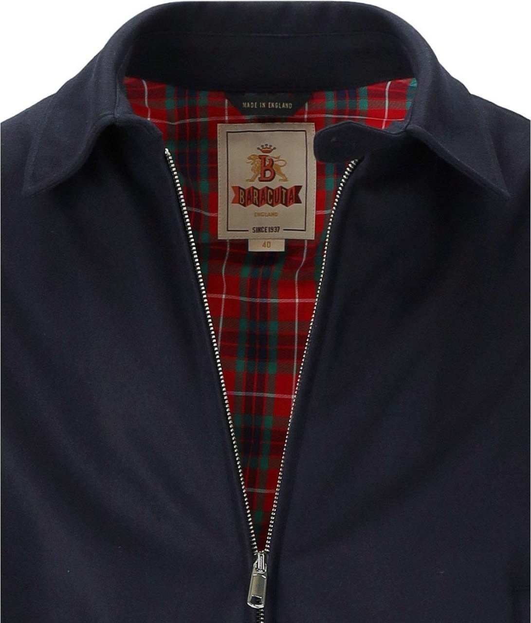 Baracuta BARACUTA G18 MELTON JACKET Blauw
