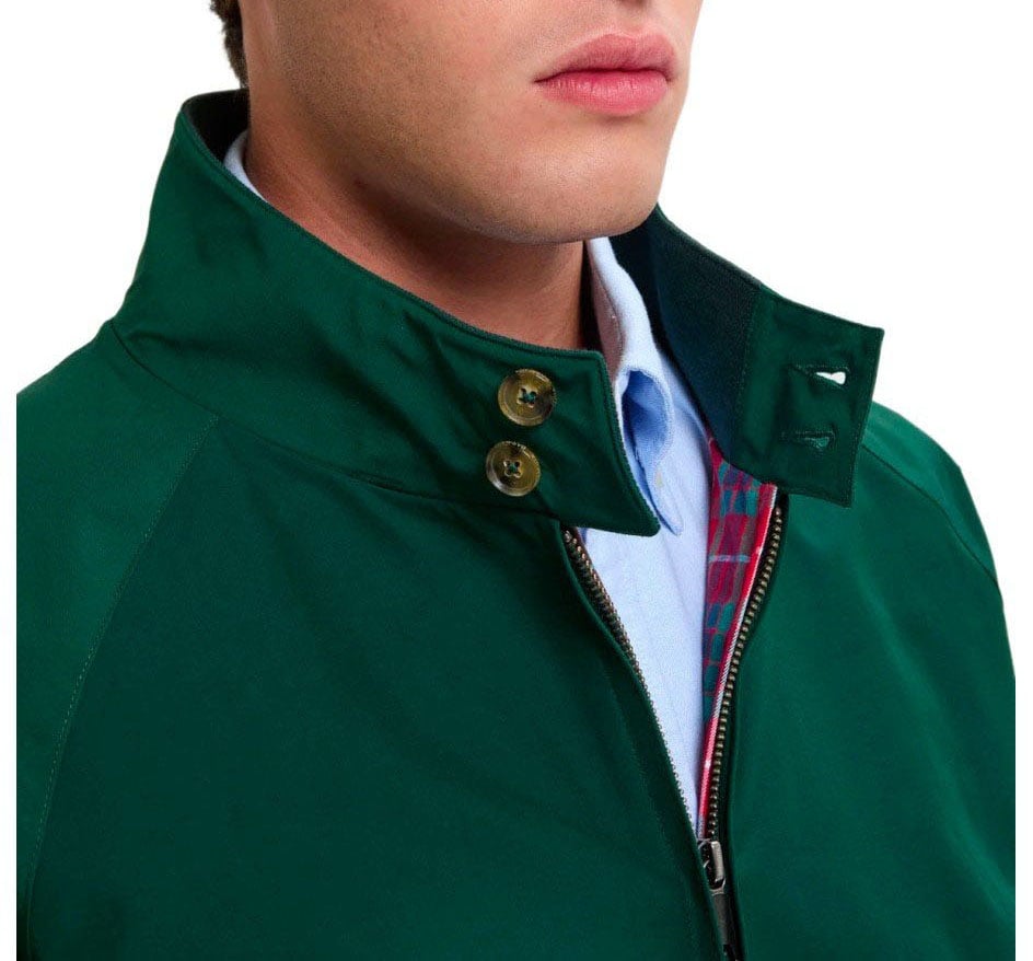 Baracuta BARACUTA G9 HARRINGTON RACING BOMBER JACKET Groen