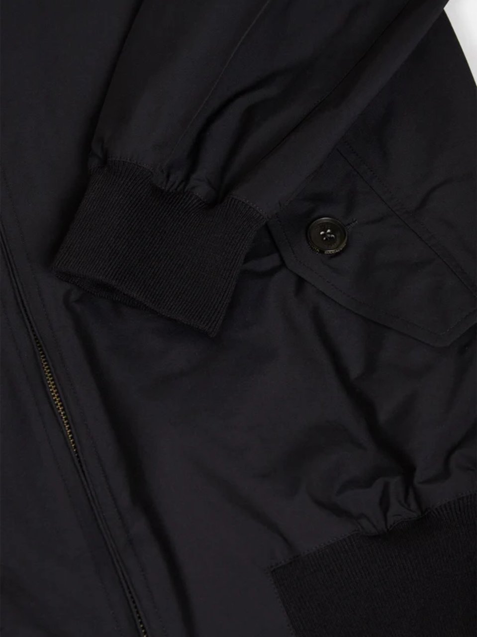 Baracuta G9 Classic Black Tartan Bomber Jacket Zwart