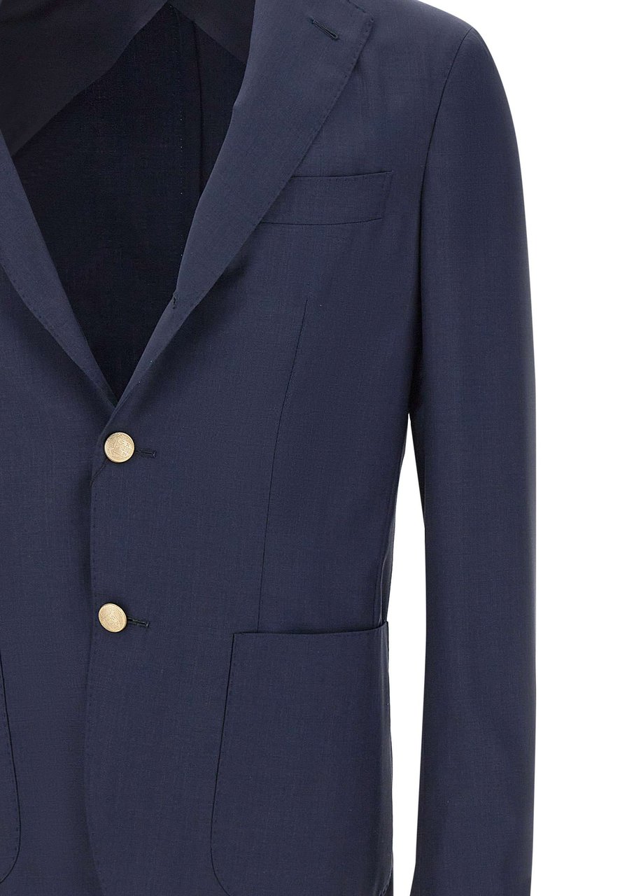 Barba Jackets Blue Navy