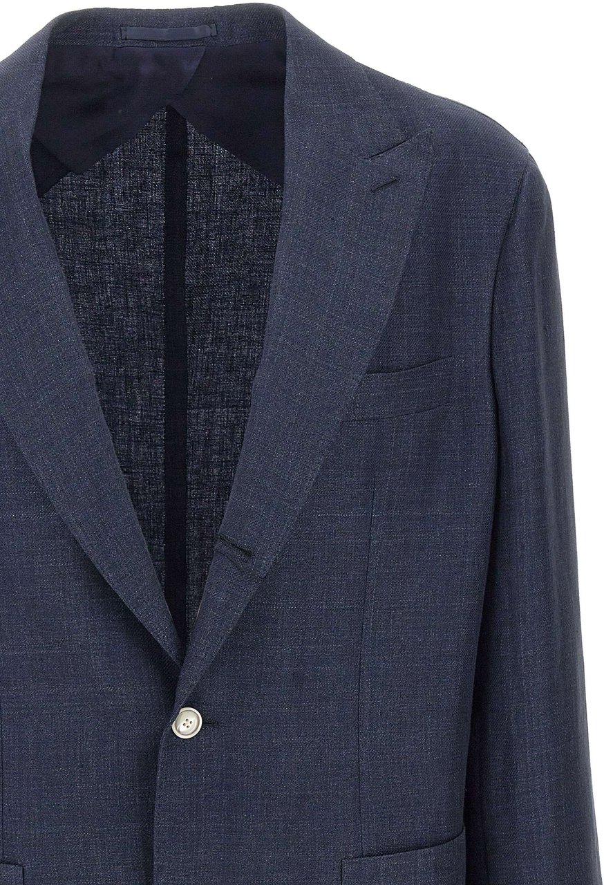 Barba Jackets Blue Navy
