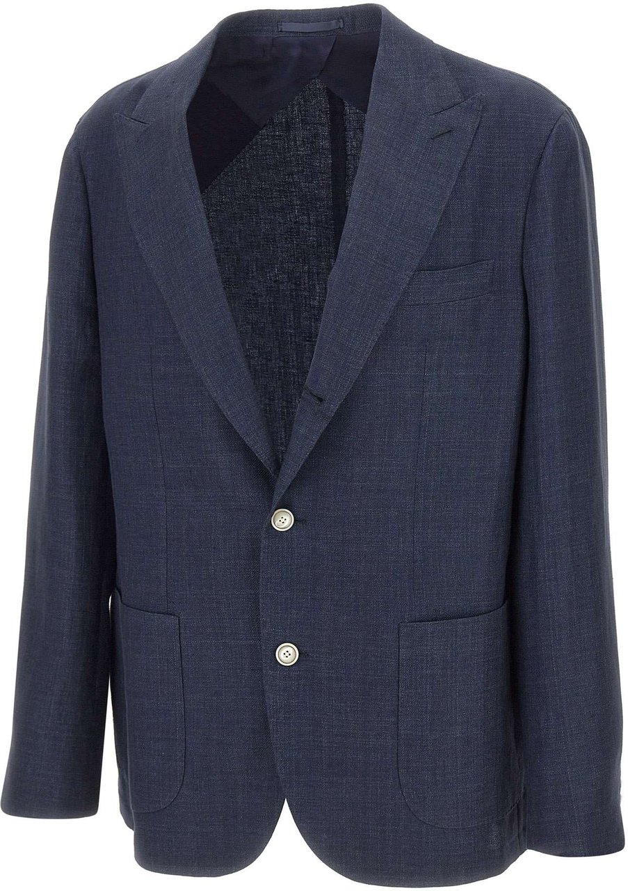 Barba Jackets Blue Blauw