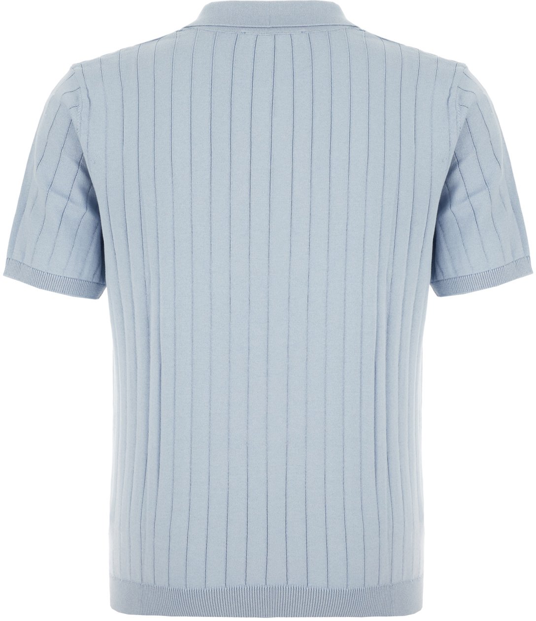 Barba Barba Light blue cotton sweater Lichtblauw